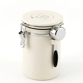 5-Star Chef 1.8L Stainless Steel Coffee Bean Storage Container Coffee Canister