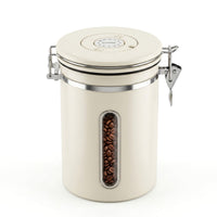 5-Star Chef 1.8L Stainless Steel Coffee Bean Storage Container Coffee Canister