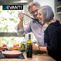 Devanti Electric Ceramic Cooktop 60cm Touch Control Grey