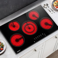 Devanti Electric Ceramic Cooktop 90cm