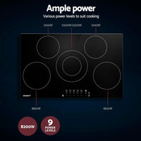 Devanti Electric Ceramic Cooktop 90cm