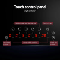Devanti Electric Ceramic Cooktop 90cm