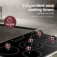 Devanti Electric Ceramic Cooktop 90cm