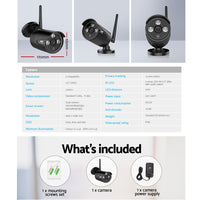 Wireless CCTV 3MP Camera Bullet