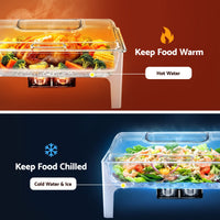 5-Star Chef 9L Chafing Dish Buffet Warmer Food Warmer Catering Server
