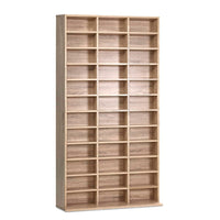 Bookshelf CD Storage Rack - BERT Oak