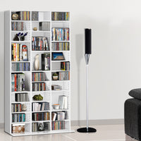 Bookshelf CD Storage Rack - BERT White