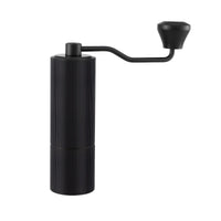 Devanti Manual Coffee Grinder with 24 Adjustable Settings | Hand Coffee Bean Burr Mill for Espresso French Press | Portable Stainless Steel Quiet Grinder with Storage Bag for Travel Camping, Black