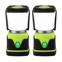 Weisshorn 2-Pack LED Camping Lanterns- 1000LM Super Bright Waterproof Portable Emergency Tent Lights- GR
