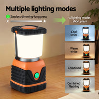 Weisshorn 2-Pack LED Camping Lanterns- 1000LM Super Bright Waterproof Portable Emergency Tent Lights- OR