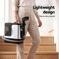 Devanti Carpet Washer Vacuum Cleaner 600W 13kpa Hose Self-Cleaning Function