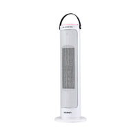 Devanti 2000W Ceramic Tower Heater Space Heaters Oscillating Indoor White
