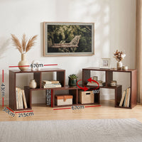 Artiss Modular TV Stand 3 Piece Entertainment Unit Adjustable Bookcase Shelf
