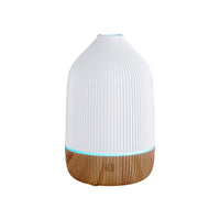 Devanti Ultrasonic Aroma Diffuser Aromatherapy 100ml LED Lights Iron Humidifier Forest- YX2009-LW