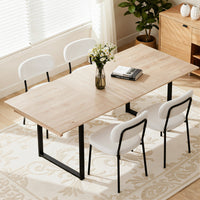 Artiss 2M Extendable Dining Table Kitchen Cafe Lounge Restaurant Tables Natural