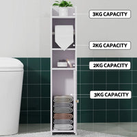 Artiss 2X Bathroom Cabinet Toilet Roll Holder 76cm