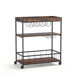 Artiss Kitchen Island Rolling Serving Cart