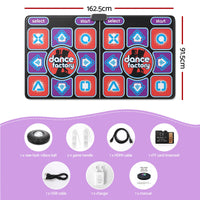 Keezi HDMI Dance Mat 2 Player for Kids & Adults with AR Camera Electronic Dance Pad