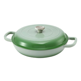 5-Star Chef 3.3L Enameled Cast Iron Dutch Oven Pot with Lid for Sourdough Bread Baking