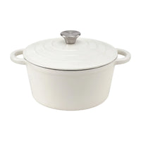 5-Star Chef 3.8L Enameled Cast Iron Dutch Oven Pot with Lid for Sourdough Bread Baking
