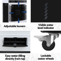 60L Evaporative Air Cooler Conditioner