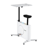Everfit Exercise Bike Magnetic Desk Bike with Tabletop Fitness Home Workout Gym