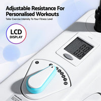 Everfit Exercise Bike Magnetic Desk Bike with Tabletop Fitness Home Workout Gym