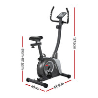 Magnetic Exercise Bike Upright Bike Fitness Home Gym Cardio