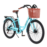 26" Electric Bike City Bicycle eBike e-Bike Commuter w/ Battery BL