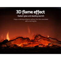 Electric Fireplace Fire Heaters 2000W