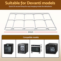 Devanti 304 Stainless Steel Hanging Rack Accessory for Food Dehydrator