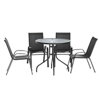 Outdoor Dining Set Table and Chairs Patio Garden Furniture Bistro Set