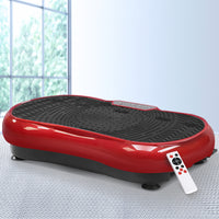 Vibration Machine Platform Resistance Rope Home Fitness Dark Red