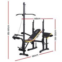 Everfit  Weight Bench 14in1 Press Multi-Station Fitness Home Gym Equipment