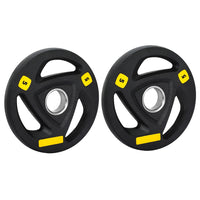 Everfit Weight Plates Olympic 5kgx2 Dumbbells Barbells Plate Weight Lifting Home