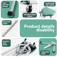 Everfit Leg Stretcher Machine Foldable 180 degree Adjustable Split Machine Green