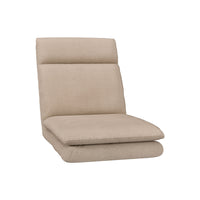 Artiss Floor Lounge Sofa Bed 1 Seater Linen Beige