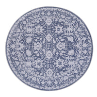 Artiss 120 cm Roung Rugs for Living Room Pad-Free Dense Dot Backing Stops Slipping & Robot Vacuum Friendly, Vintage Carpet for Reading Nook Dining Area, 100% Polyester Washable