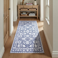 Artiss Hallway Runner Rug 80x180cm Soft Velvet Washable Modern Kitchen Mat