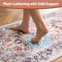 Artiss 80 x 300 cm Runner Rugs For Living Room No Heavy Rubber Crease-Free Foldable Design For Kitchen Entryway And Bedroom 100% Polyester Water-repellent Resistant Non-Shedding