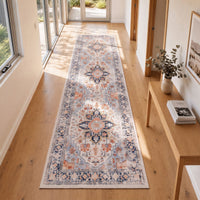 Artiss 80 x 300 cm Runner Rugs For Living Room No Heavy Rubber Crease-Free Foldable Design For Kitchen Entryway And Bedroom 100% Polyester Water-repellent Resistant Non-Shedding
