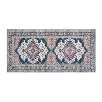 Artiss 60 x 120 cm Washable Runner Area Rug No Hard Glue Quilt-Like Soft for Home Decor, 0.5cm Ultra-Thin Pet Friendly Bohemian Medallion Bedroom Carpet