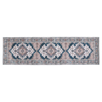Artiss 80 x 300 cm Washable Runner Area Rug No Hard Glue Quilt-Like Soft for Home Decor, 0.5cm Ultra-Thin Pet Friendly Bohemian Medallion Bedroom Carpet