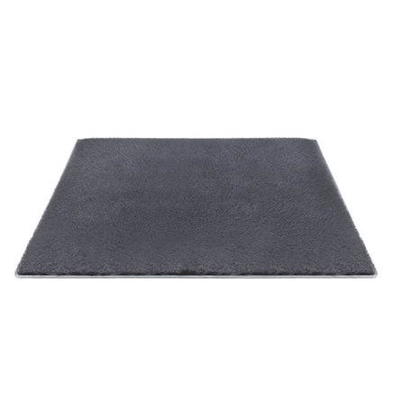Artiss Floor Rug 200x230cm Plush Area Shaggy Rug Living Room Bedroom Carpet Grey