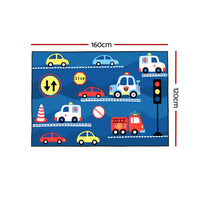 Rug 120x160cm Area Rug Washable Mat Large Carpet Soft Short Pile Kids