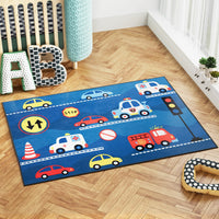 Rug 120x160cm Area Rug Washable Mat Large Carpet Soft Short Pile Kids