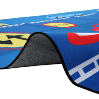Rug 160x230cm Area Rug Washable Mat Large Carpet Soft Short Pile Kids
