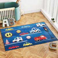 Rug 160x230cm Area Rug Washable Mat Large Carpet Soft Short Pile Kids