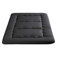 Giselle Bedding 10cm Japanese Floor Mattress Foldable Futon Mattress Washable Cover Straps