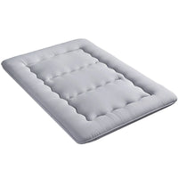 Giselle Bedding 10cm Japanese Floor Mattress Foldable Futon Mattress Washable Cover Straps